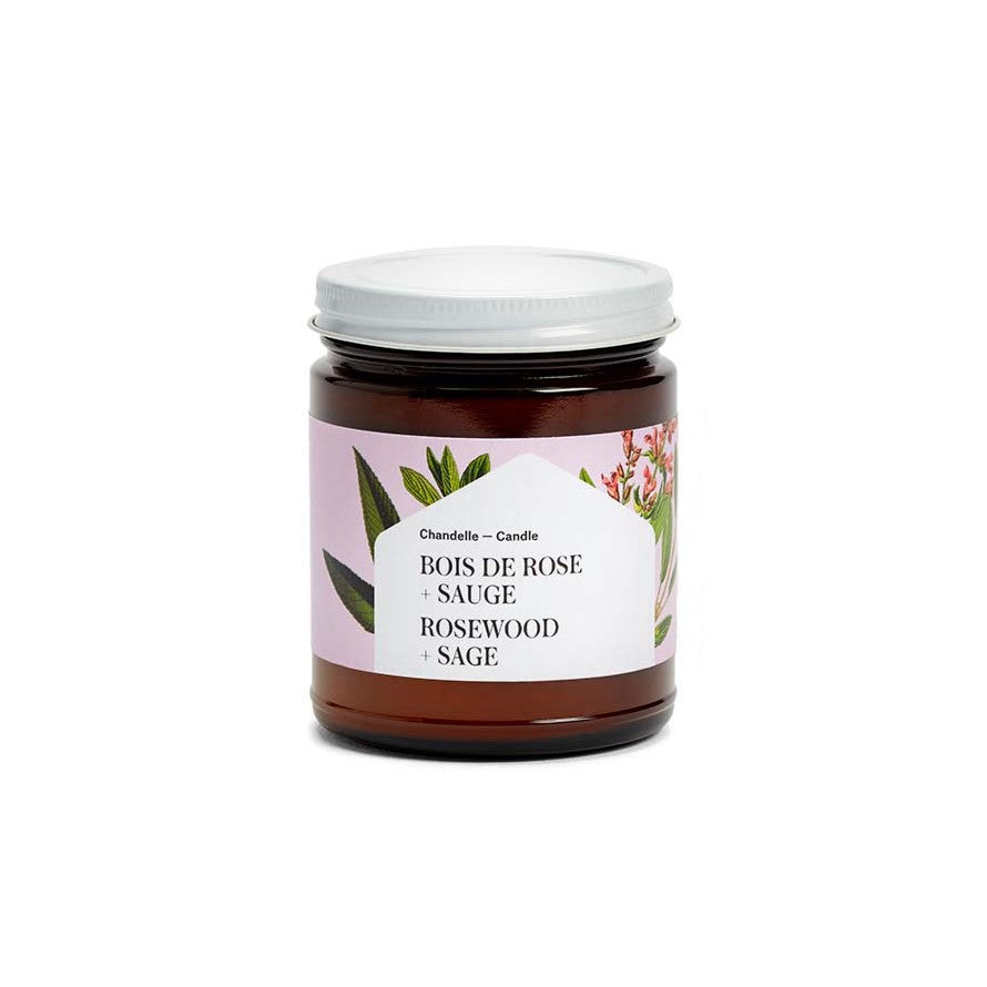 Rosewood & Sage Soy Candle