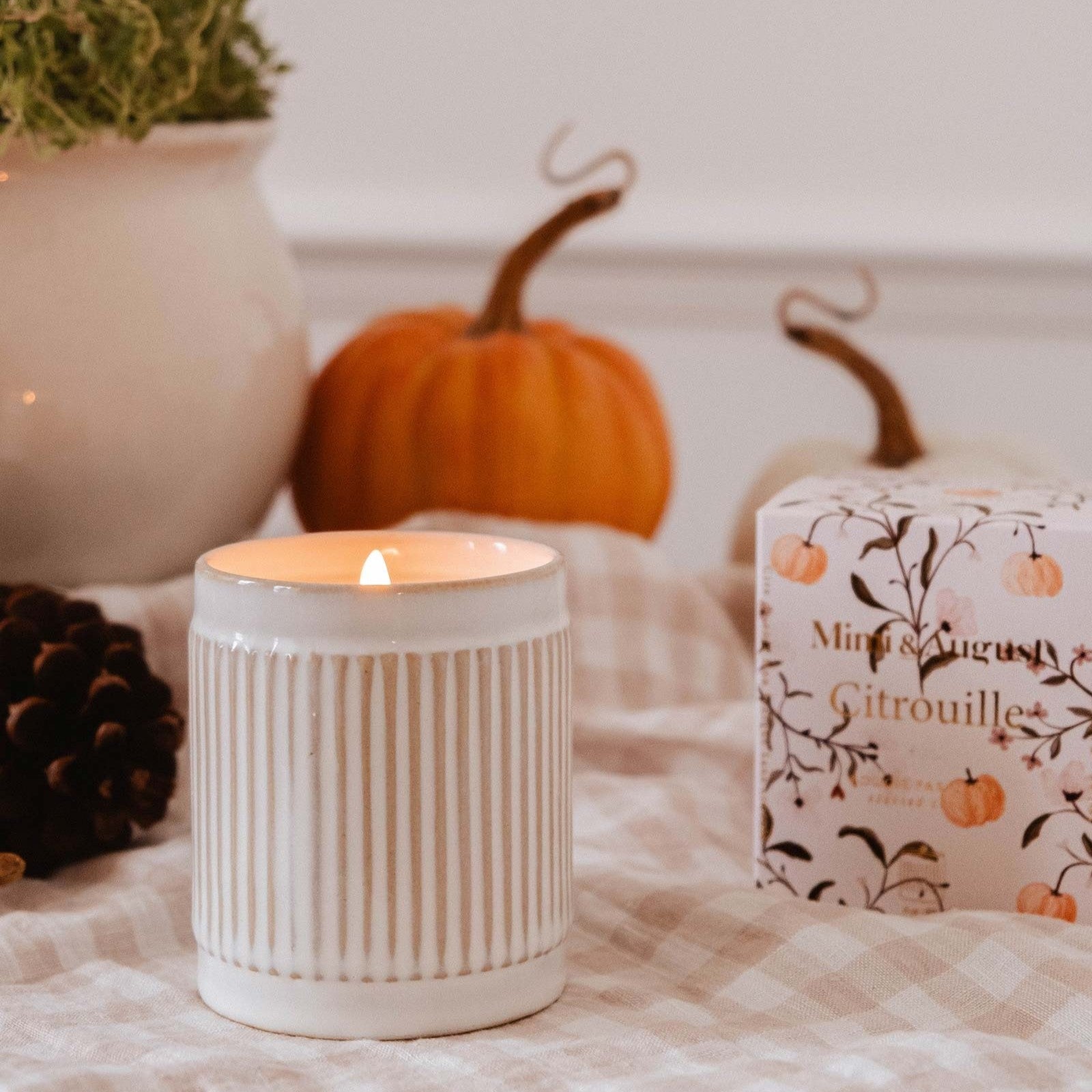 Reusable Candle - Citrouille 8oz