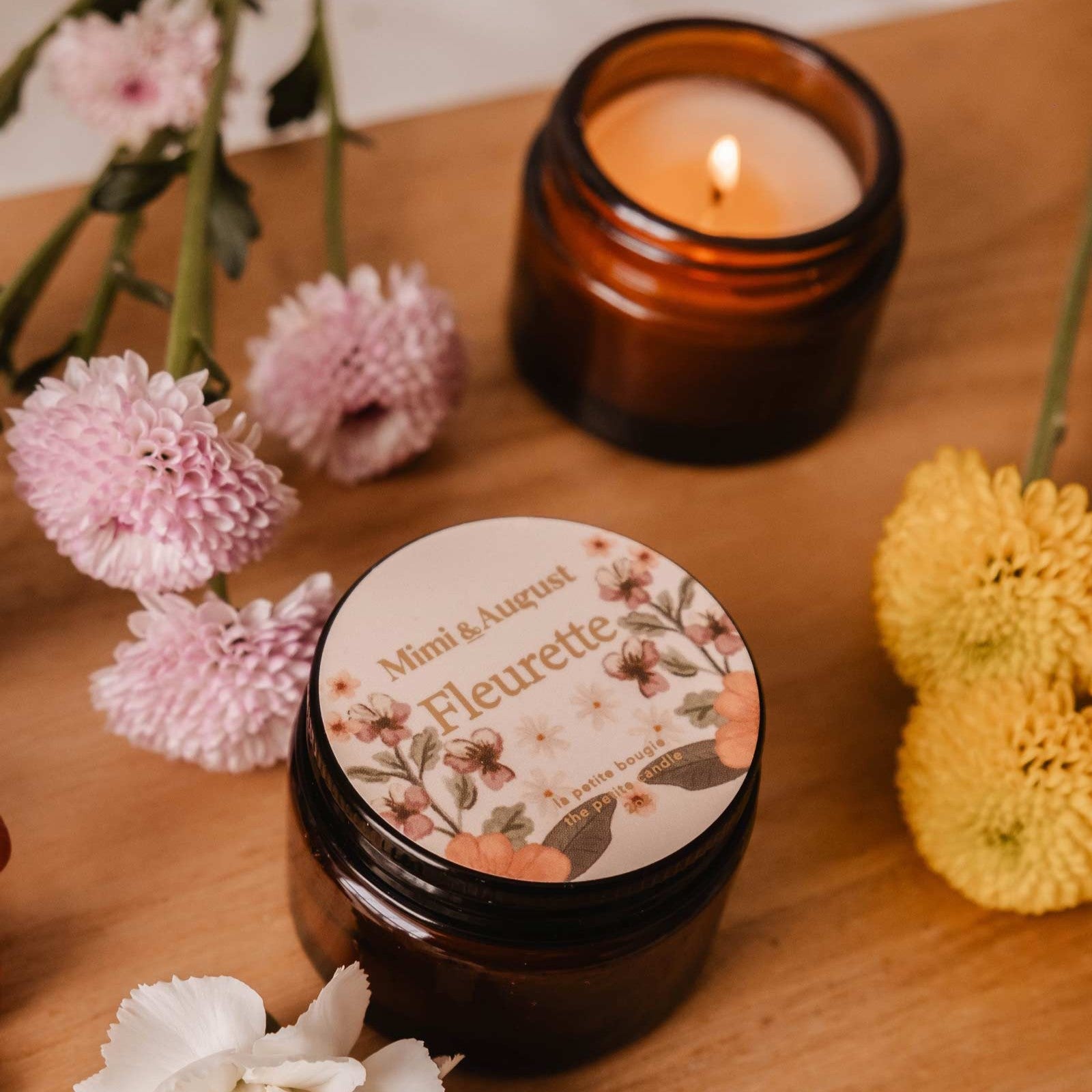 Reusable Candle - Fleurette 2oz – Home Décor gift Montreal Villeray Urban Palate