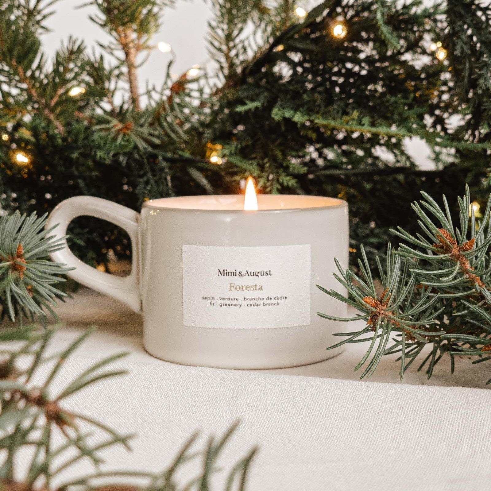 Bougie réutilisable - Foresta 156 g