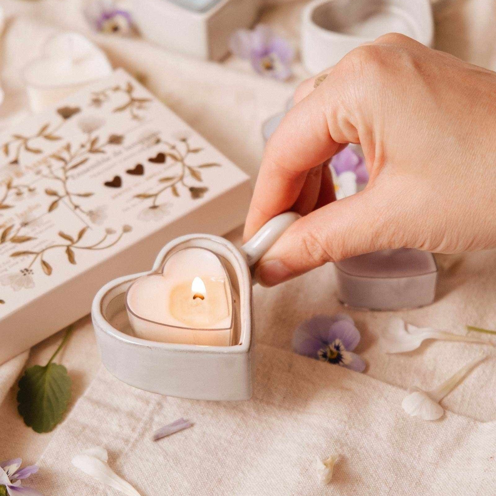 Heart & Glow Tealight Holder