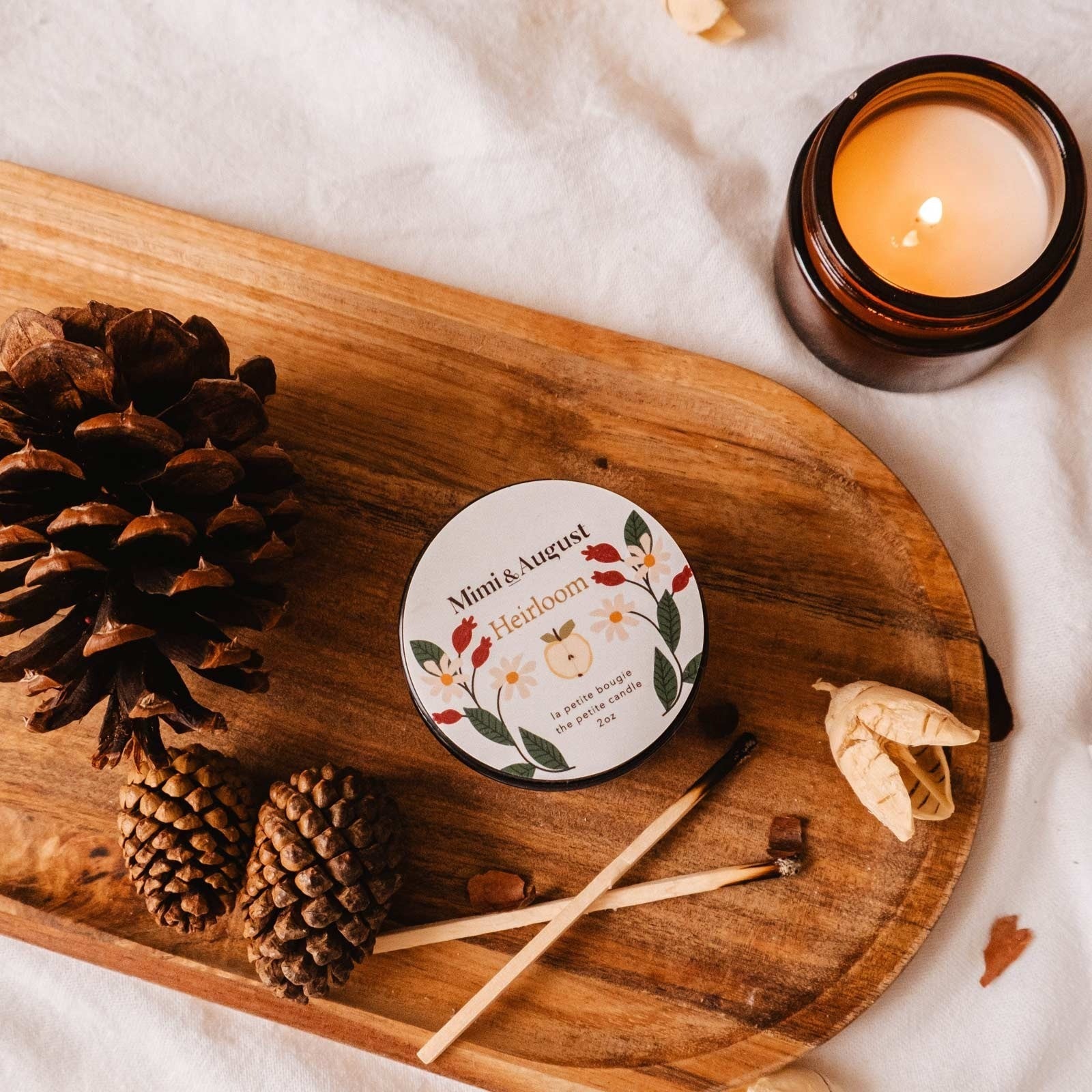 Bougie réutilisable - Modèle Héritage 57 g