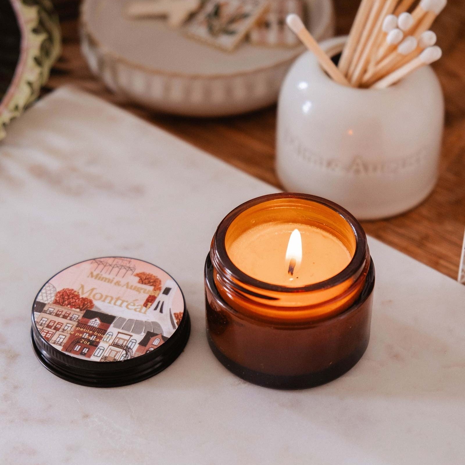 Reusable Candle - Montreal 2oz