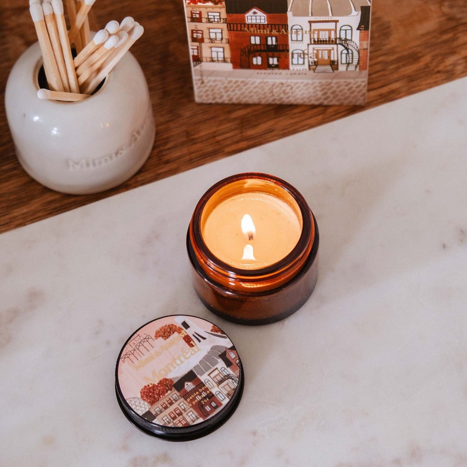Reusable Candle - Montreal 2oz
