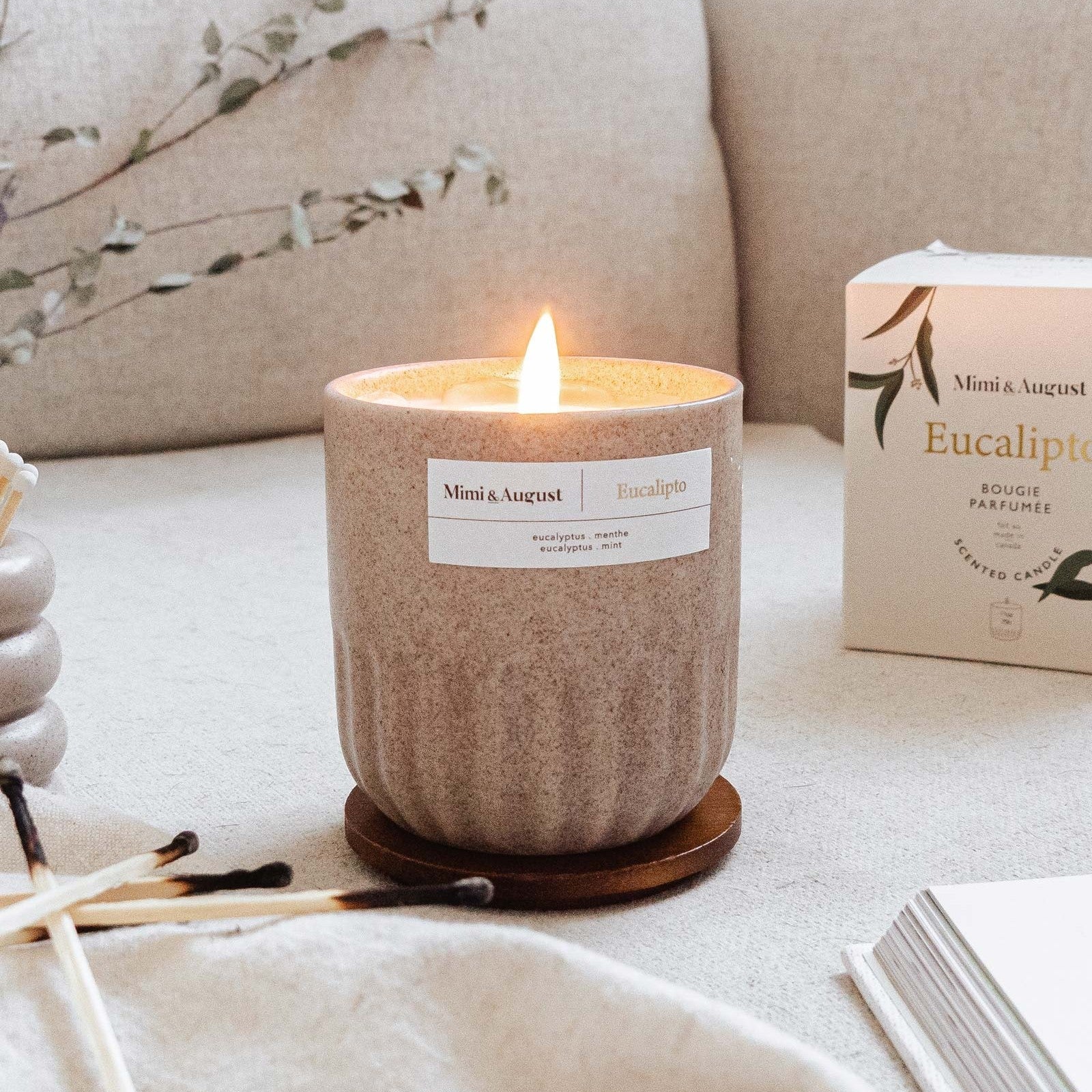 Bougie réutilisable - Eucalipto 312 g