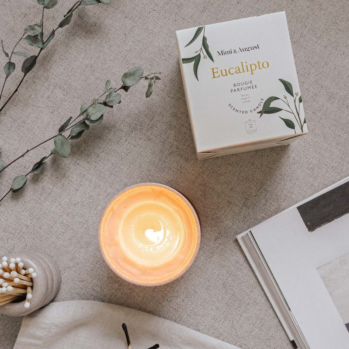 Reusable Candle - Eucalipto 11oz