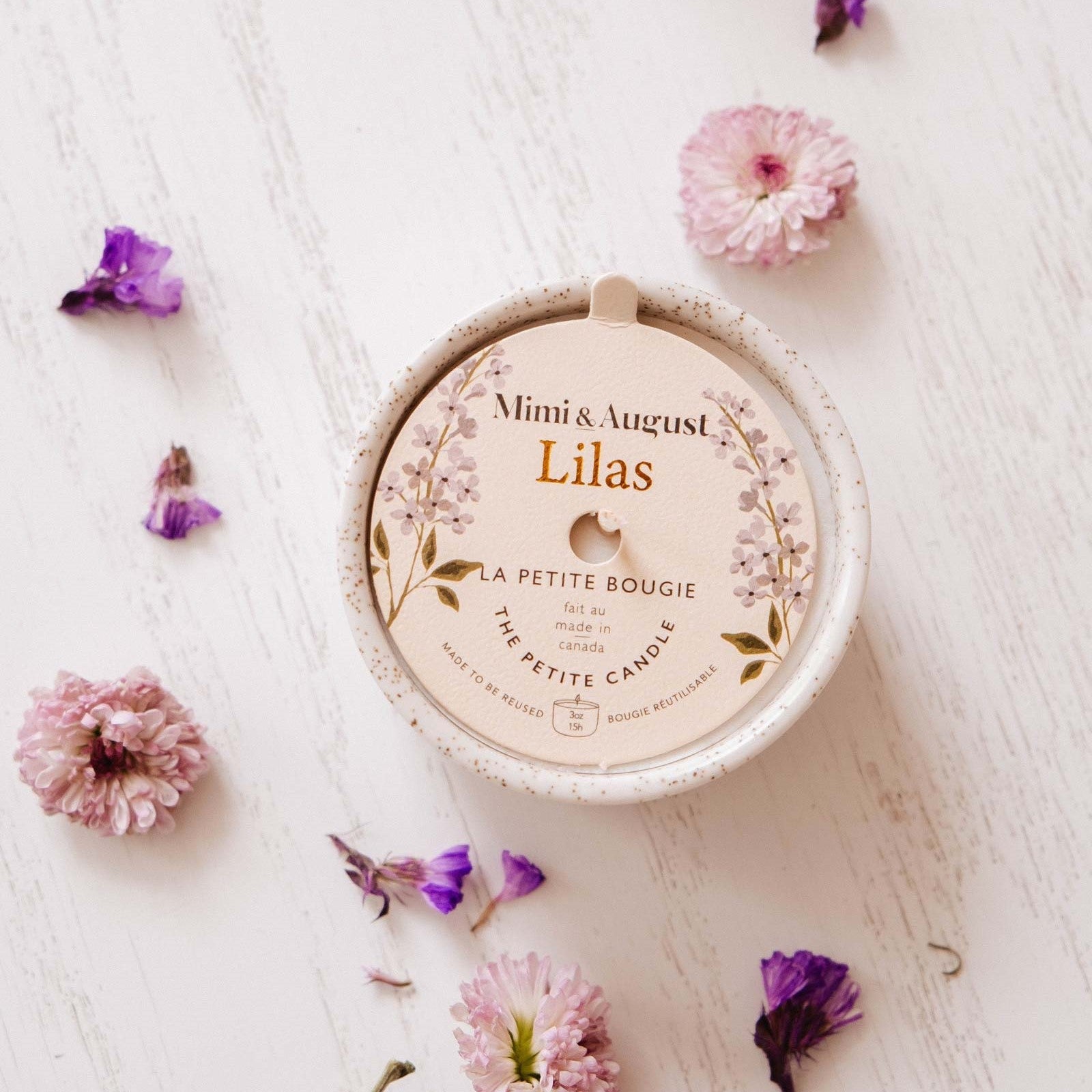 Reusable Candle - Lilac 3oz