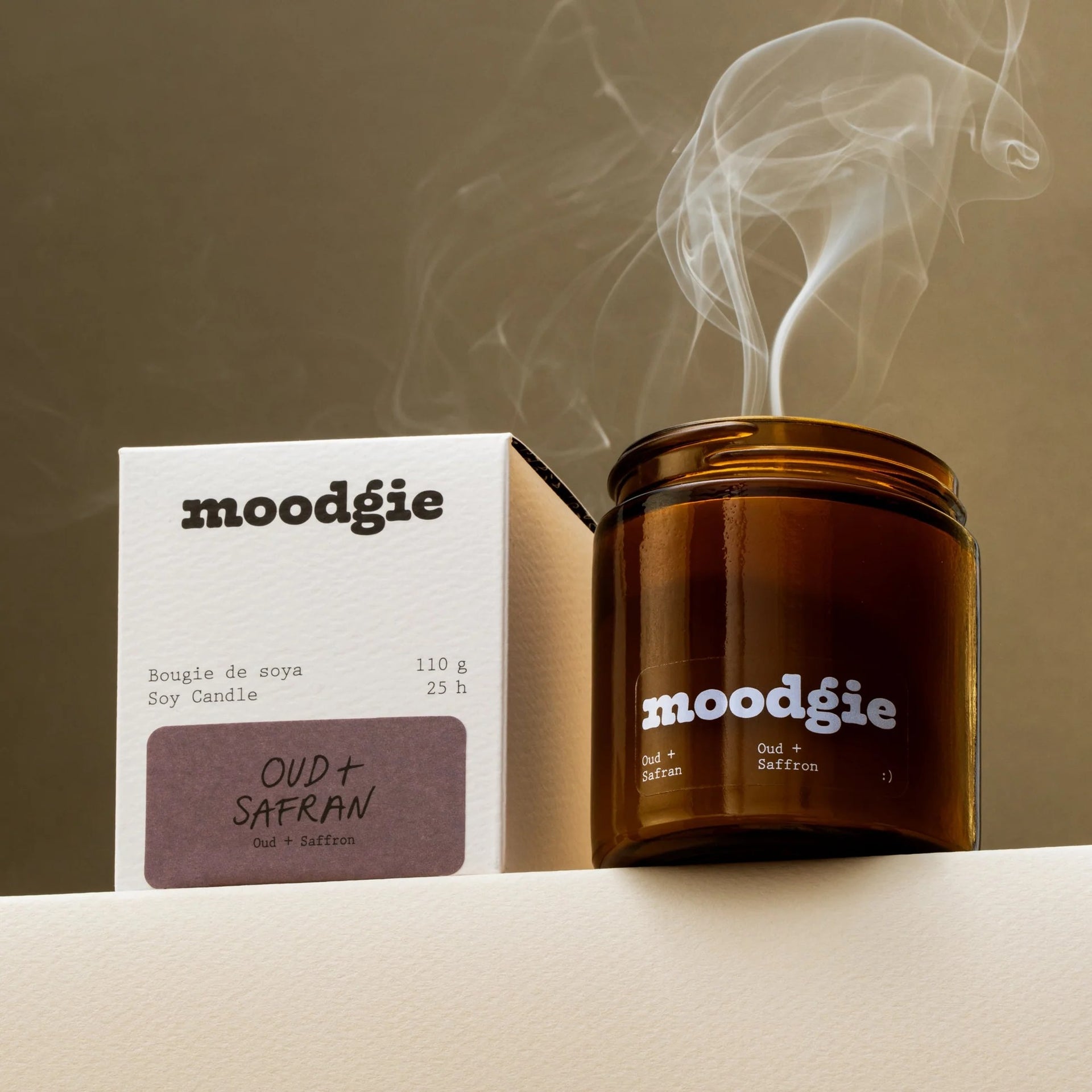 Soya Candle Oud & Saffron - 110g