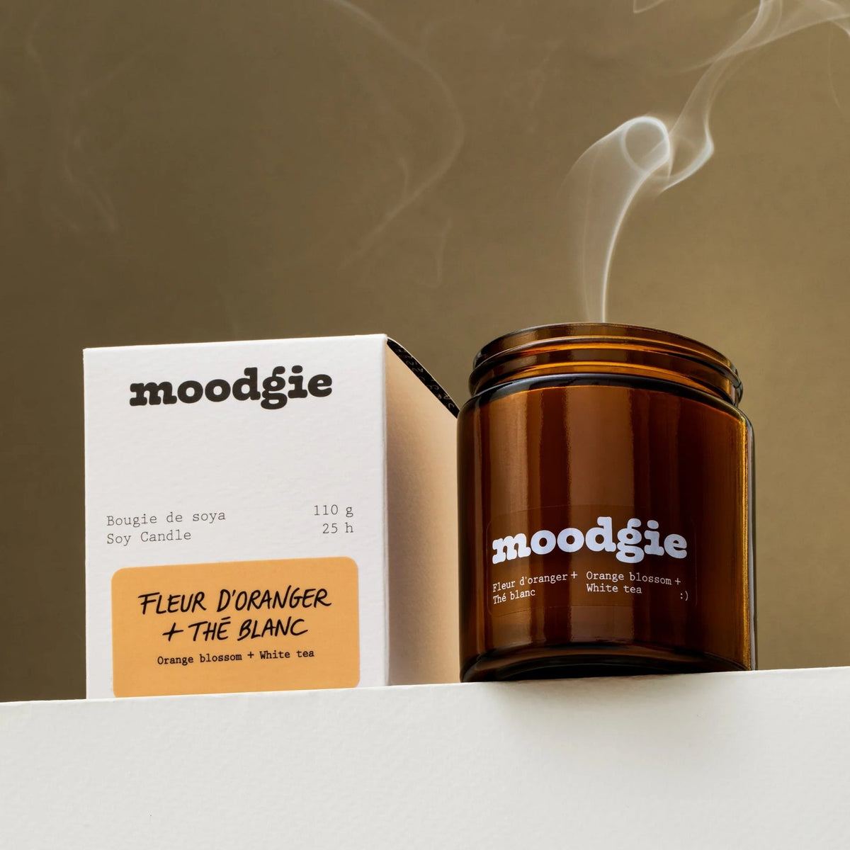 Soy Candle Candle - Orange Blossom + White Tea