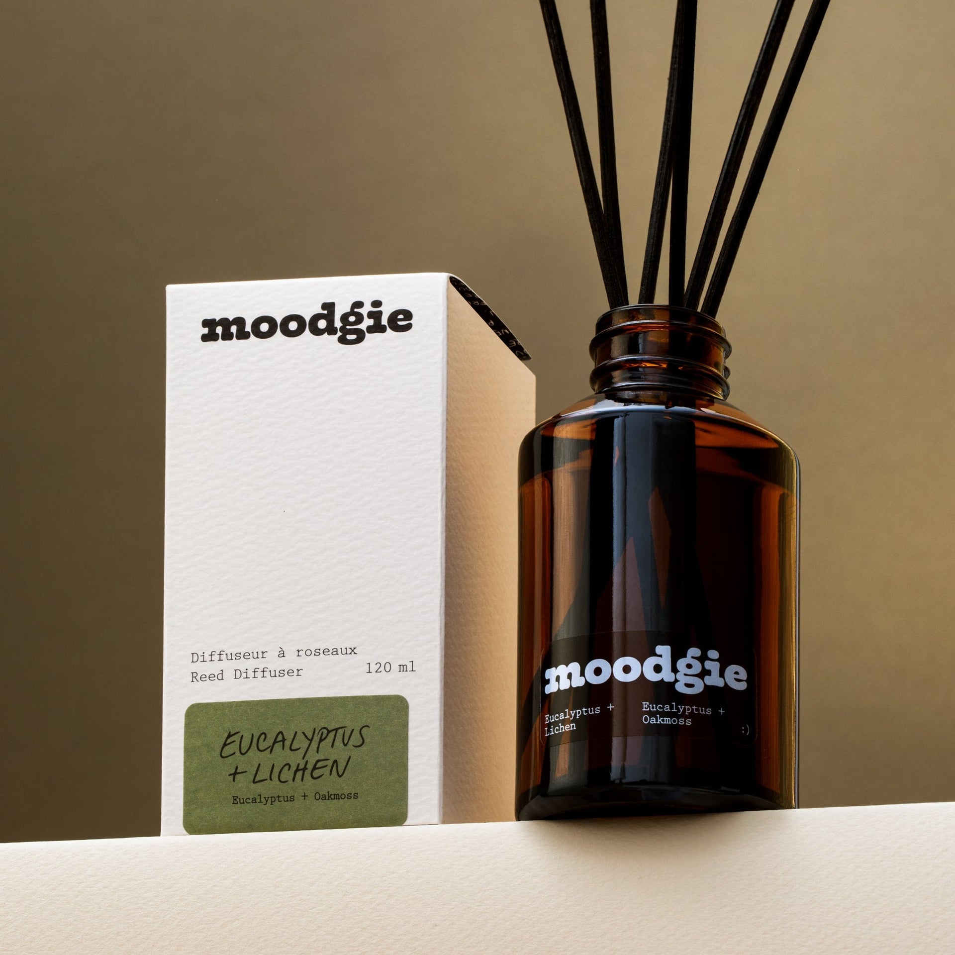 Reed Diffuser Eucalyptus + Oakmoss - 120ml