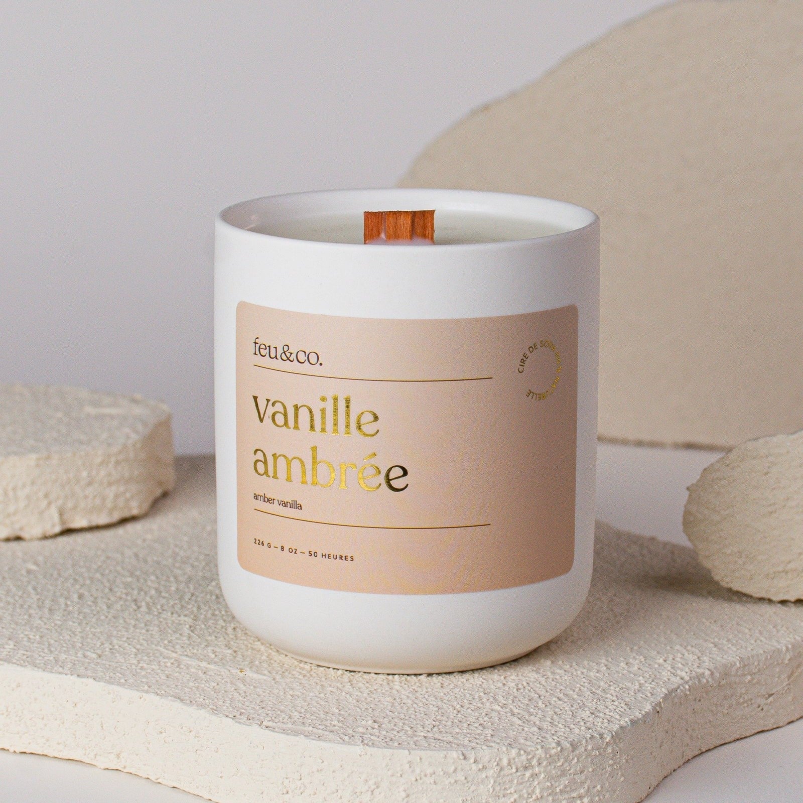 Bougie Ambre Vanille 227 g
