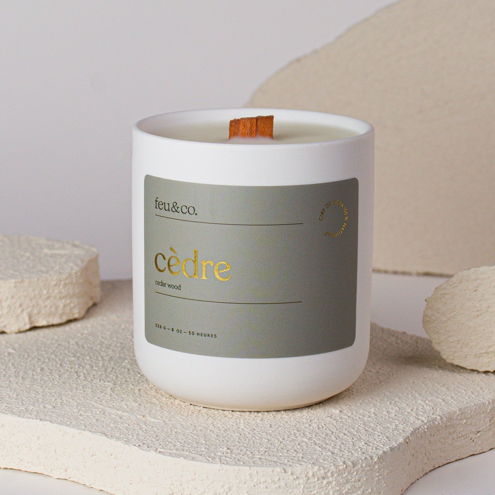 Bougie - Bois de cèdre 227 g