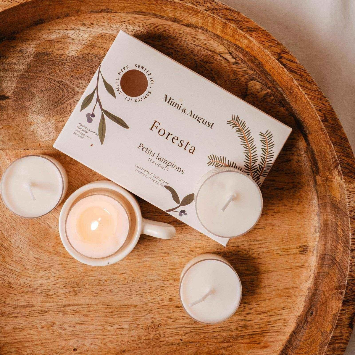 Foresta Tealight Candle Set