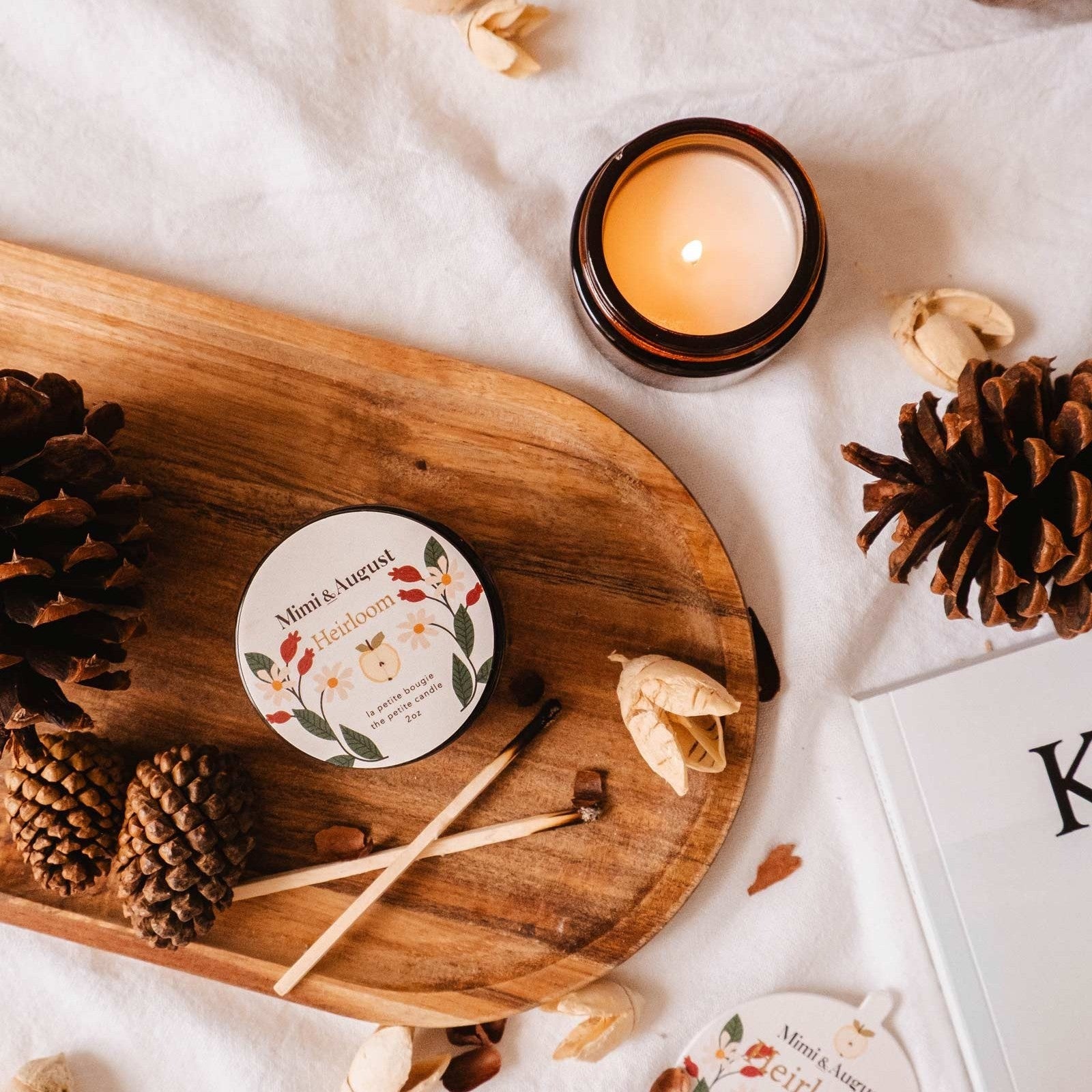 Bougie réutilisable - Modèle Héritage 57 g