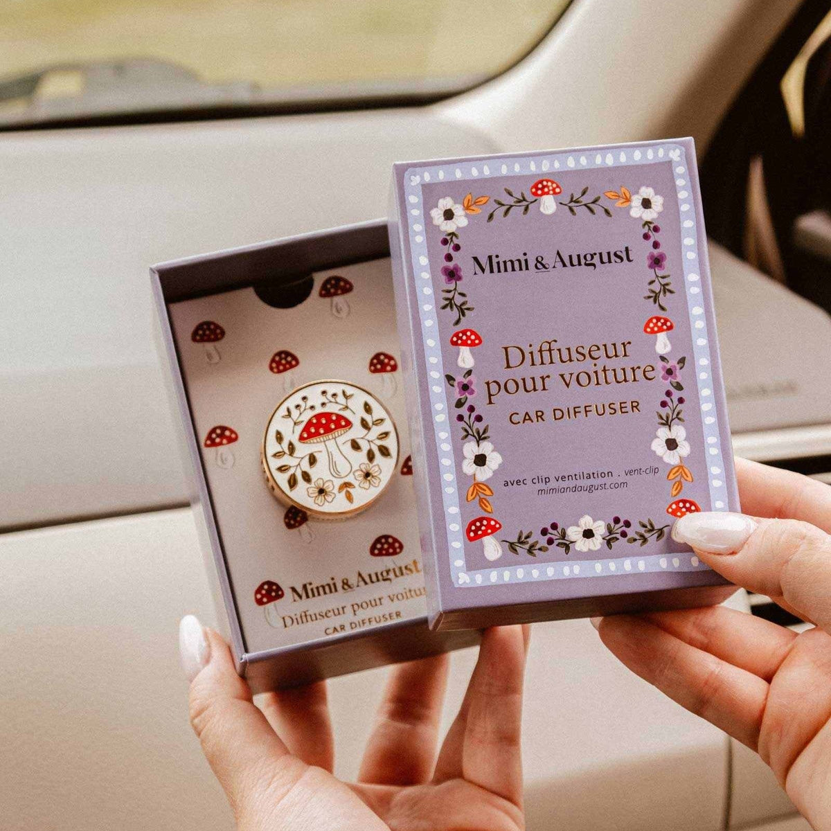 Mushroom Car Diffuser