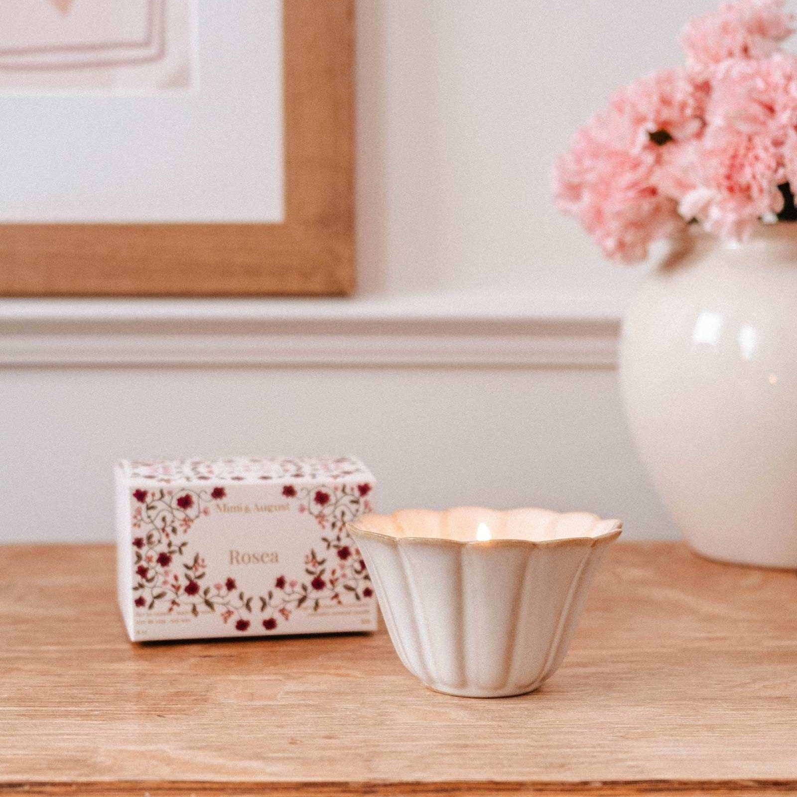 Reusable Candle - Rosea 4oz