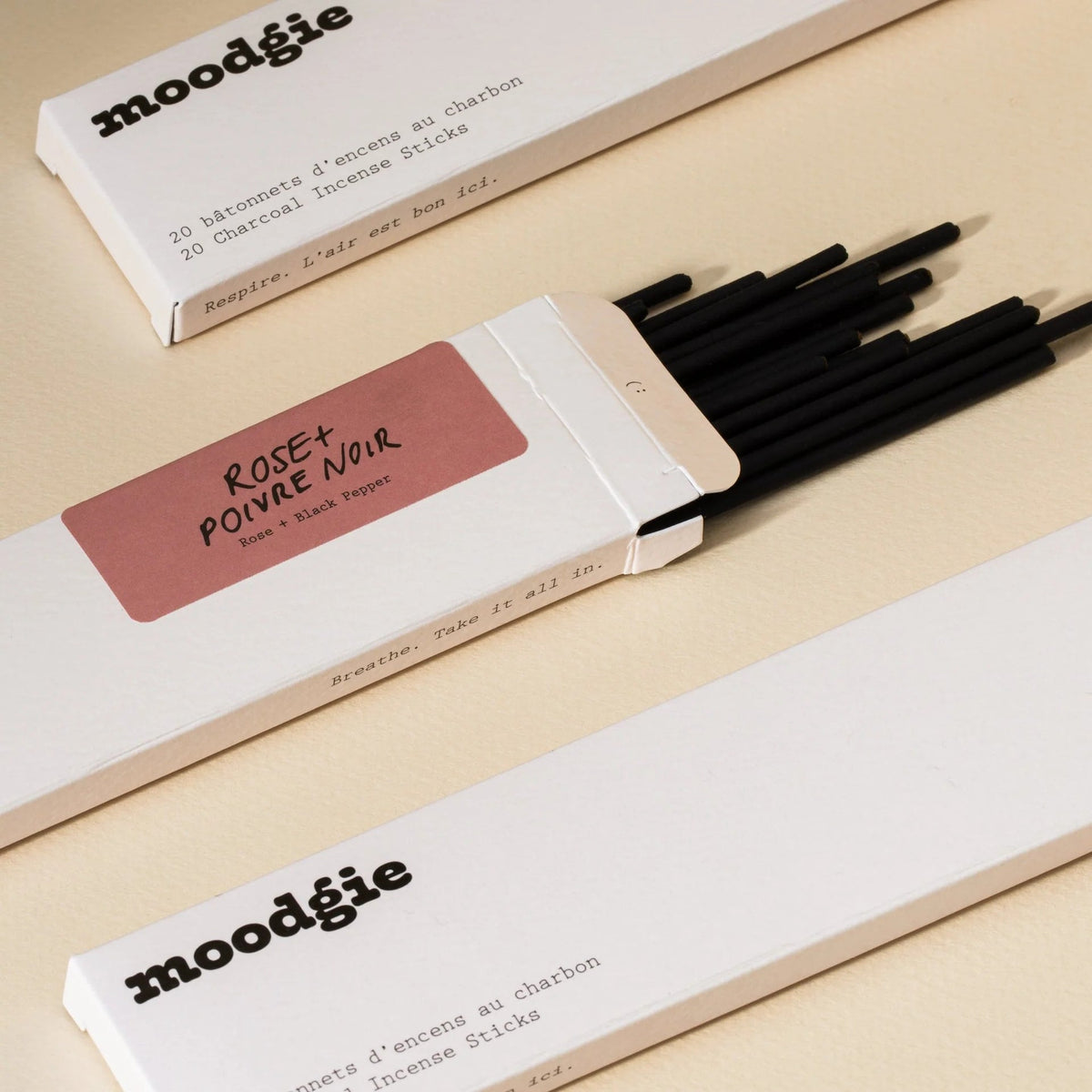 Incense Sticks - Rose + Black Pepper